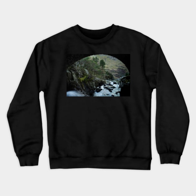 UNDER THE OLD OGWEN BRIDGE Crewneck Sweatshirt by dumbodancer